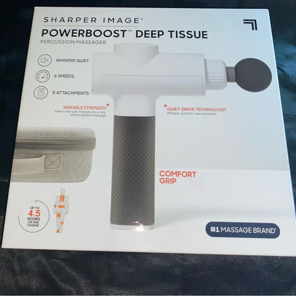 ✨The Sharper Image - Powerboost Deep Tissue Percussion Massager Version 2.0✨ - Picture 12 of 16